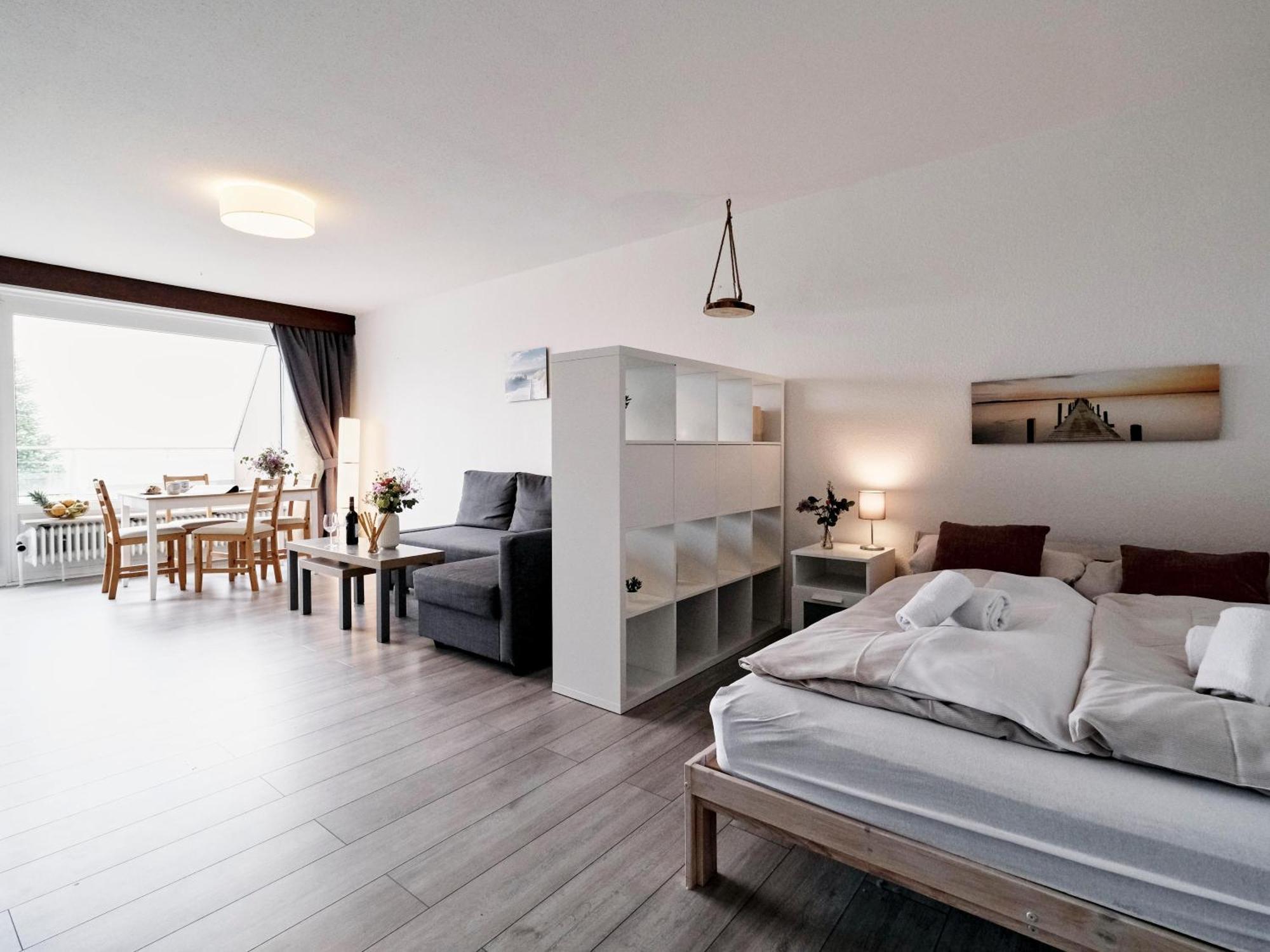Kuestenliebe -Mit Traumhaftem Meerblick Und Balkon フレンスブルク エクステリア 写真